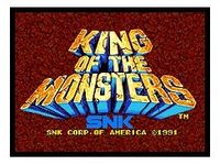 King of the Monsters sur Sega Megadrive